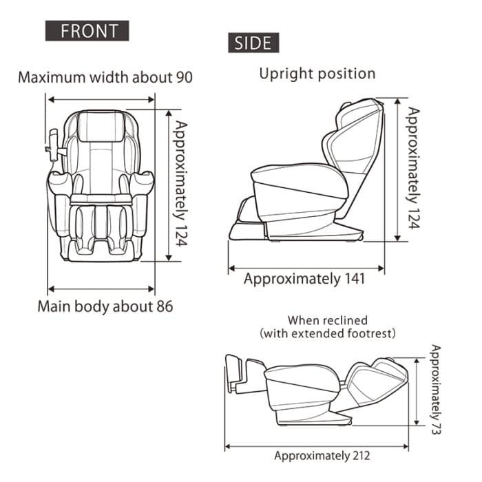 Fujiiryoki JP3000 Medical Massage Chair - Image 6